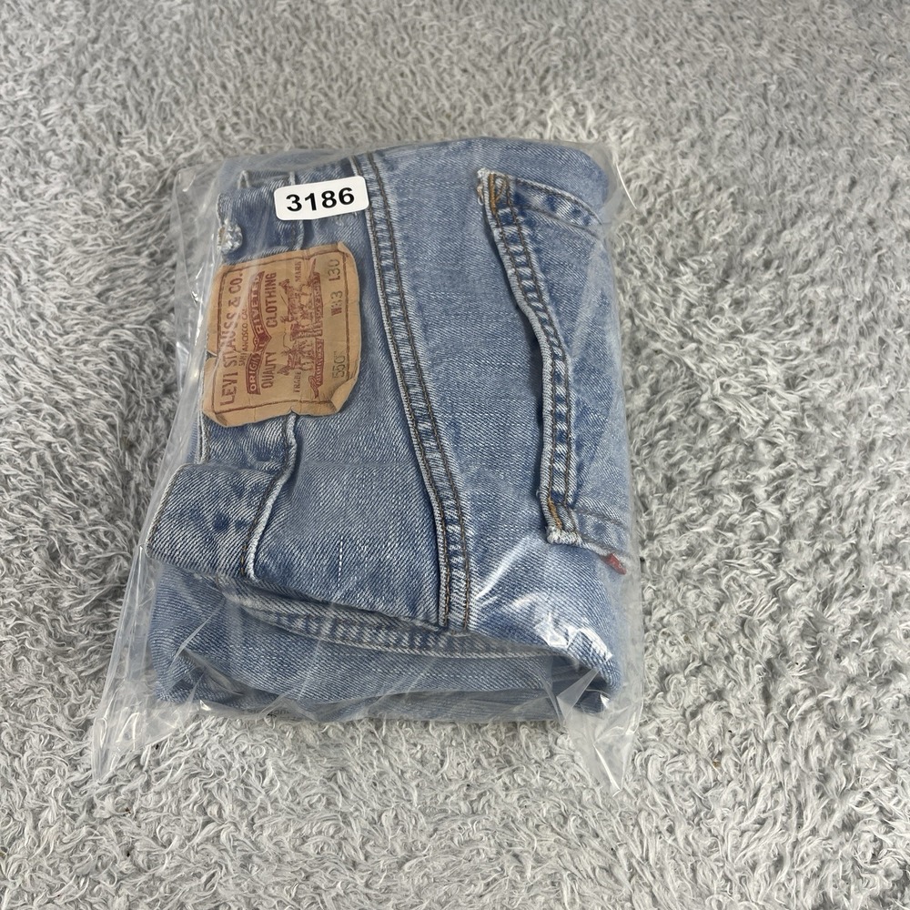 Levi's 550 Relaxed Fit Straight Leg Jeans Men's Big 33x30 Blue Medium Wash - Picture 13 of 13